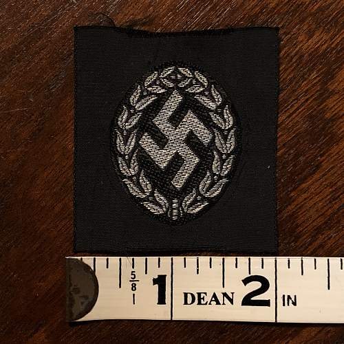 WW2 SS Schutzmannschaft Schuma Officers M43 Feldmütze Cap Insignia