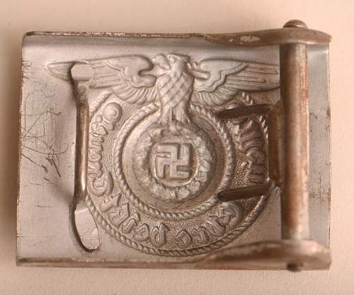 SS belt buckle thought please.