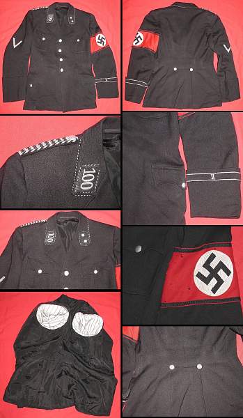 Rare ss-Baueinsatz-Ost tunic.