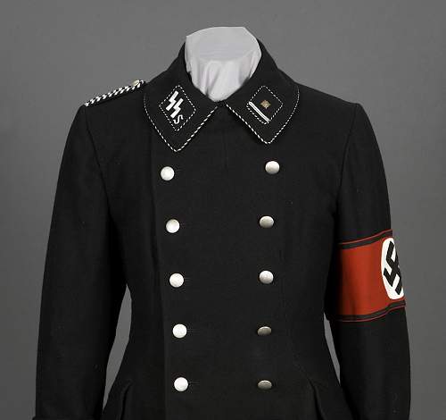 Authentic SS uniforms.