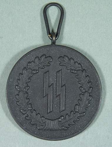 SS 4 year service medal on Gunbroker