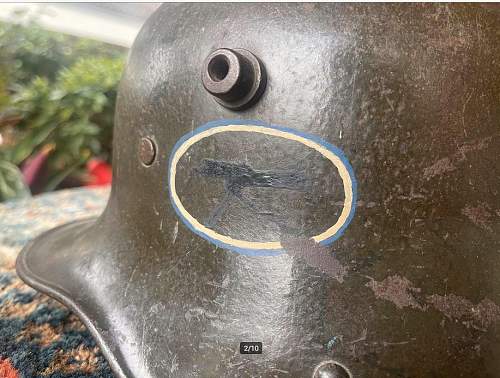 Reichswehr Helmet M16, legitimate?