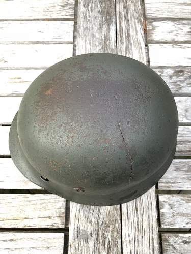 Apple Green M35 Helmet Shell