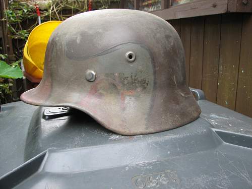 Repainted M40 DD helmet