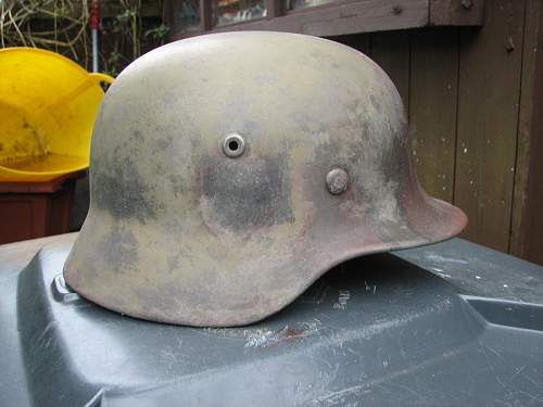 Repainted M40 DD helmet