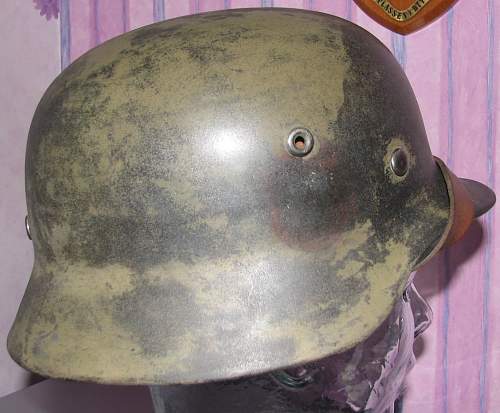 Repainted M40 DD helmet