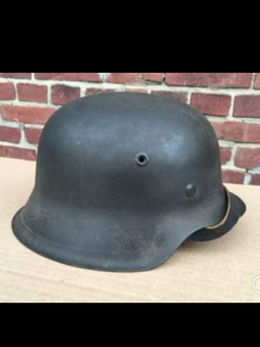 Is this Kriegsmarine helmet and decal orignal?