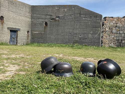 Guernsey - Visiting German Bunkers on Liberation Day