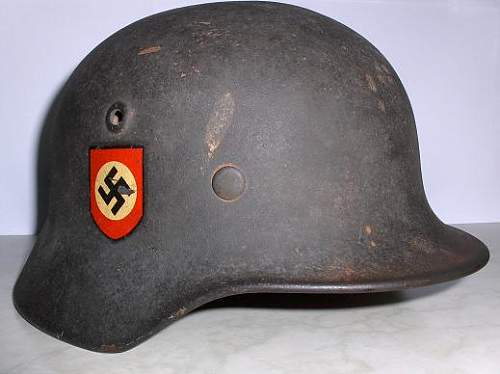 my new german police helmet
