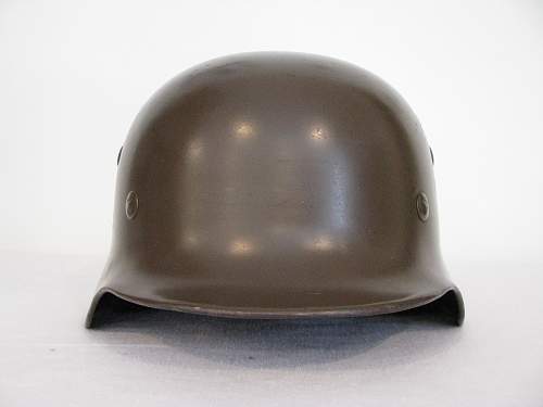 M35 SA Feldherrnhalle Helmet - NS62 - Lot # D.4