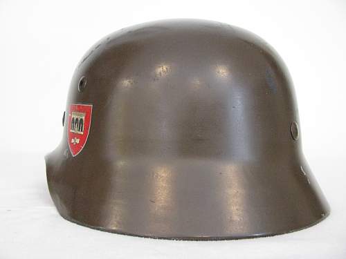 M35 SA Feldherrnhalle Helmet - NS62 - Lot # D.4