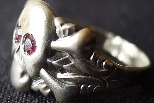 Skull Ring with Red Eyes - Opinions Please!