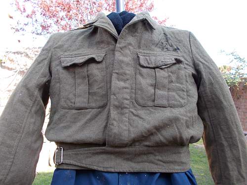 early israeli battle dress jacket