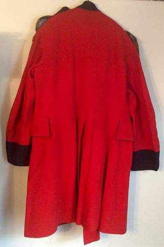 Need help! British army red coat