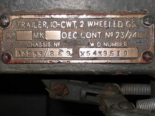 British General Service trailer