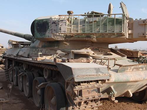 Tank grave yard iraq