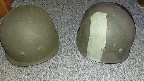 belgium m71 parachutist helmet