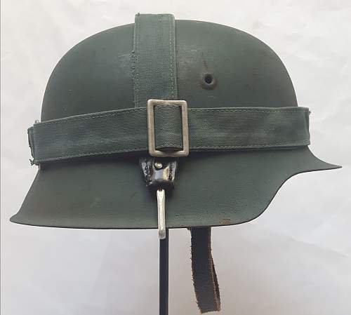 Helmet of the West-German &quot;Bundesgrenzschutz&quot; - &quot;Federal Border Guard &quot; - M 1951 - Part 2