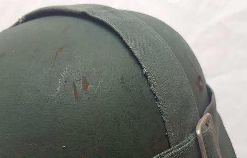 Helmet of the West-German &quot;Bundesgrenzschutz&quot; - &quot;Federal Border Guard &quot; - M 1951 - Part 2