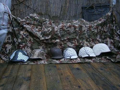 Helmets and Camo covers