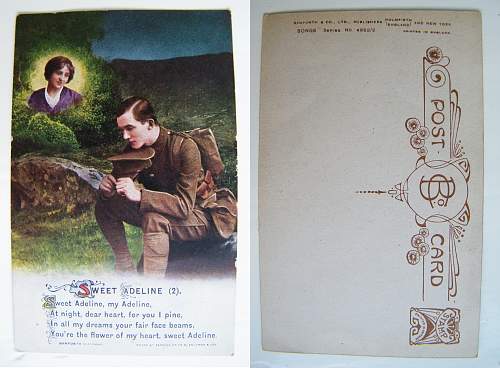 WWI period postcards