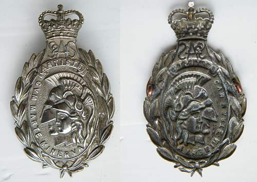 'Artists Rifles' Cap Badge