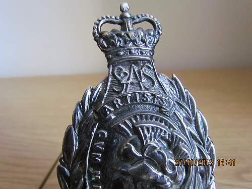 'Artists Rifles' Cap Badge