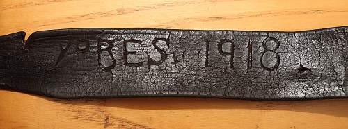 Interesting 'Ypres' marked strap