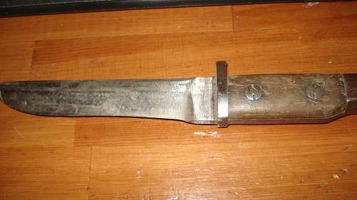Very nice PROPER Canadian ROSS Trench Knife